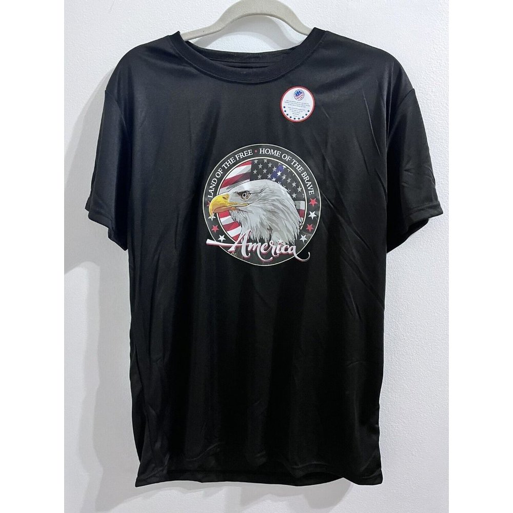 DVNF Disabled Veterans Tee Shirt Size Large New USA Eagle Freedom Nationalism